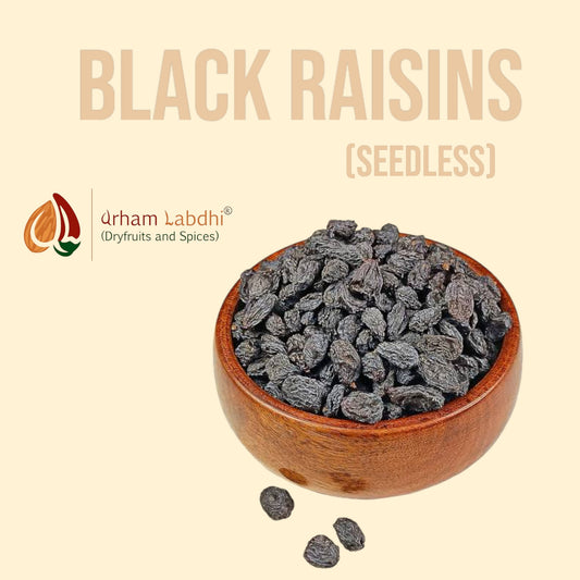 PREMIUM BLACK RAISINS ( SEEDLESS)