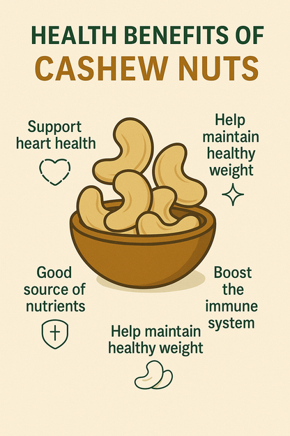 CASHEW NUTS (ROASTED AND SALTED)
