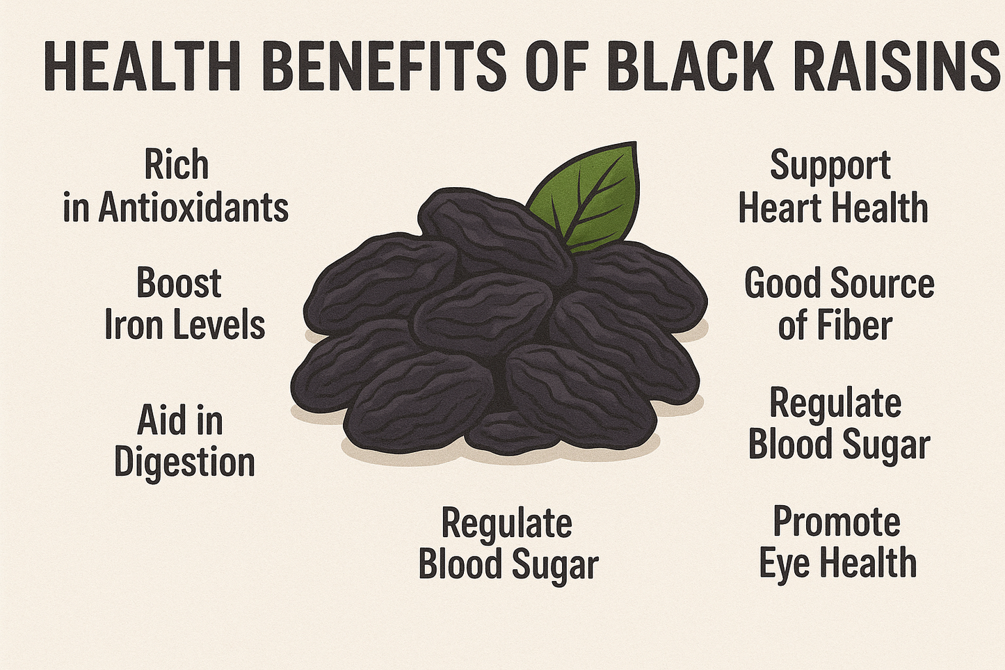 AFGANI BLACK RAISINS (WITH SEED)