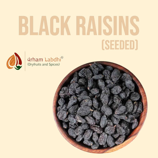 AFGANI BLACK RAISINS (WITH SEED)